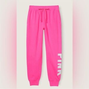 PINK by Victoria Secret hot pink joggers